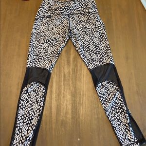 Vansydical leggings, yoga, black & white, Sm